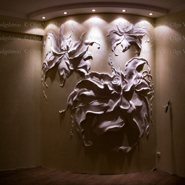 flowers wall decoration